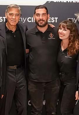 Réception George Clooney à Brignoles